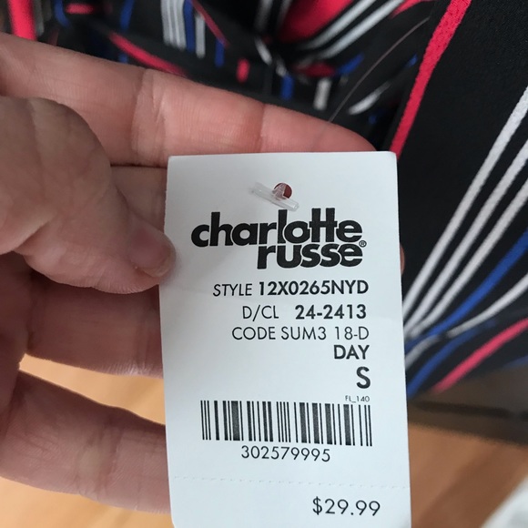 Romper never worn. Perfect for game day!!! - Picture 3 of 3